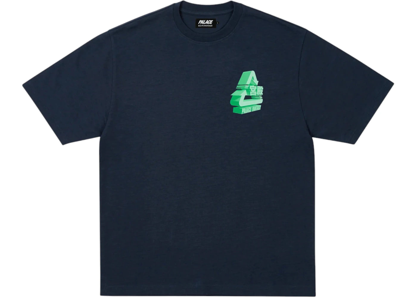 Palace x Sci-Fi Fantasy Tri T-shirt Navy - vue secondaire B