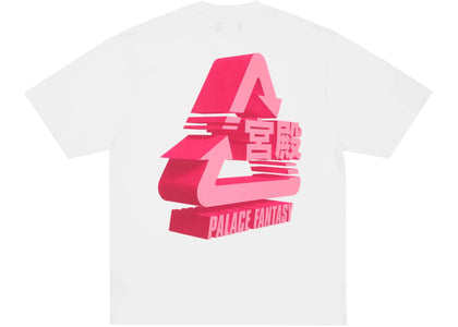 Palace x Sci-Fi Fantasy Tri T-shirt White - apparel view 2