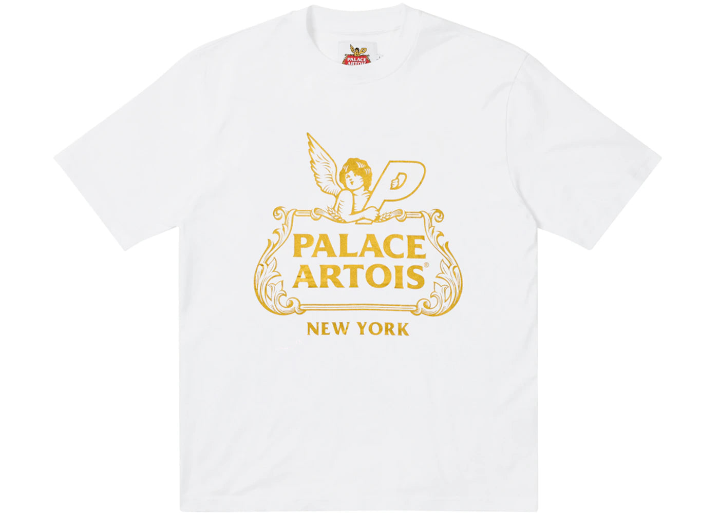 Palace x Stella Artois Chalice T-shirt White - vue secondaire A