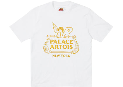 Palace x Stella Artois Chalice T-shirt White - apparel view 2