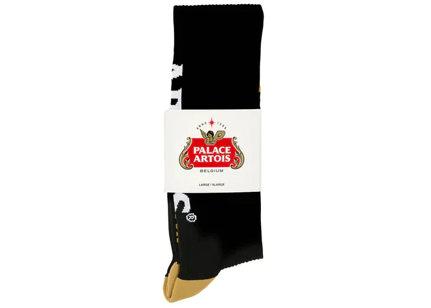 Palace x Stella Artois Court Sock Black - vue secondaire B