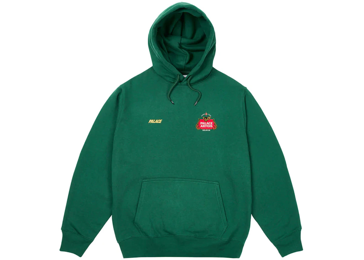 Palace x Stella Artois Hood Bottle Green - vue secondaire B