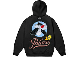 Palace x UGG Looney Tunes Hoodie Black