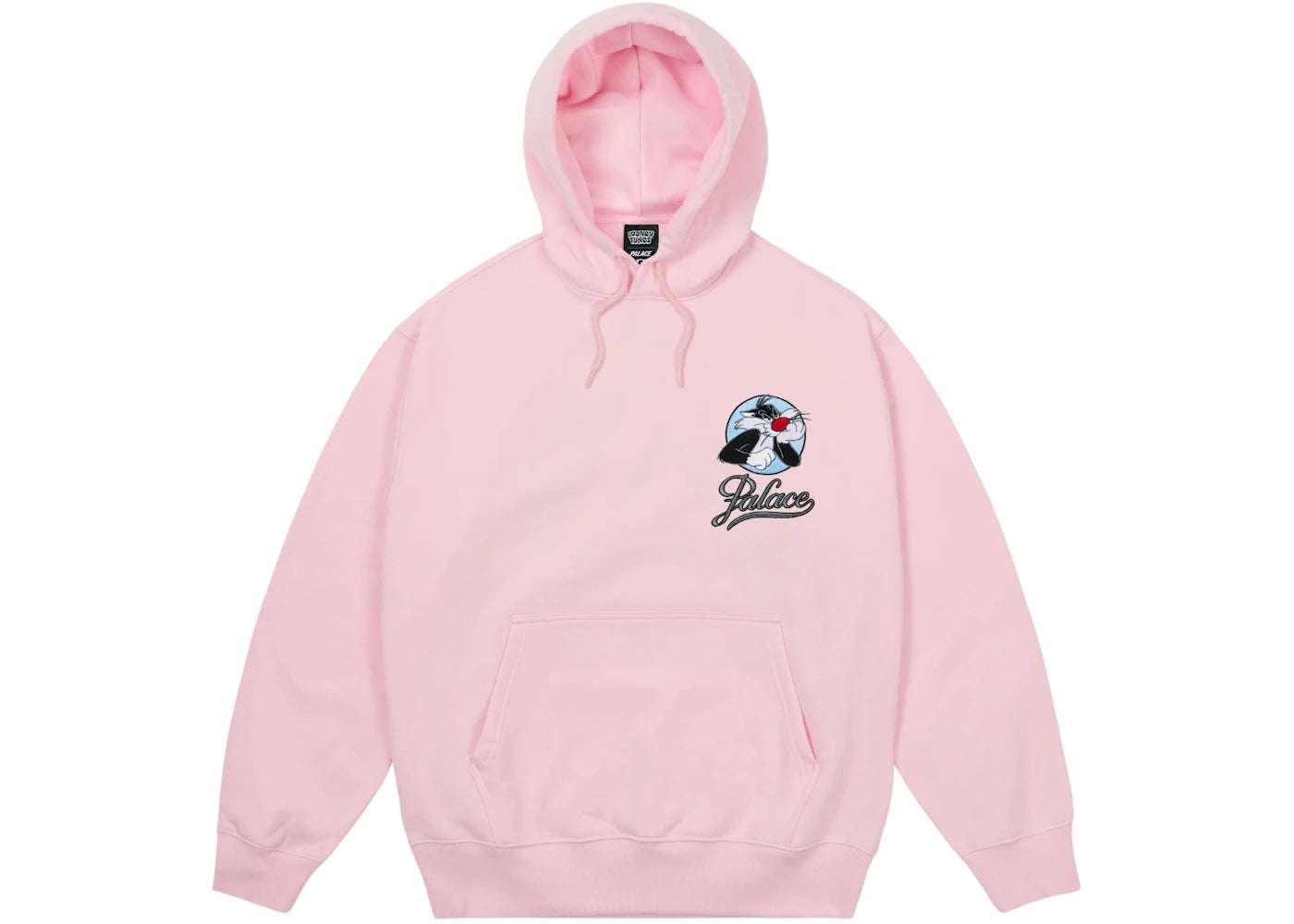Palace x UGG Looney Tunes Hoodie Pink - vue secondaire B