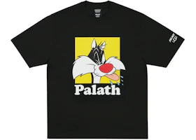 Palace x UGG Looney Tunes T-Shirt Black - vue 360