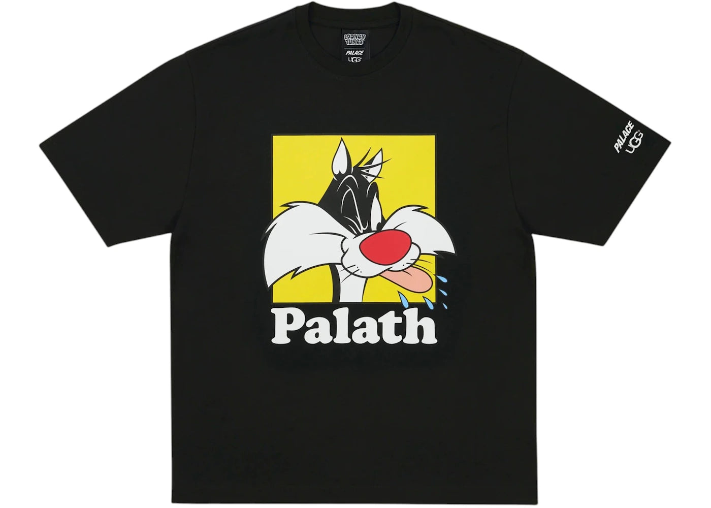 Palace x UGG Looney Tunes T-Shirt Black - vue secondaire A