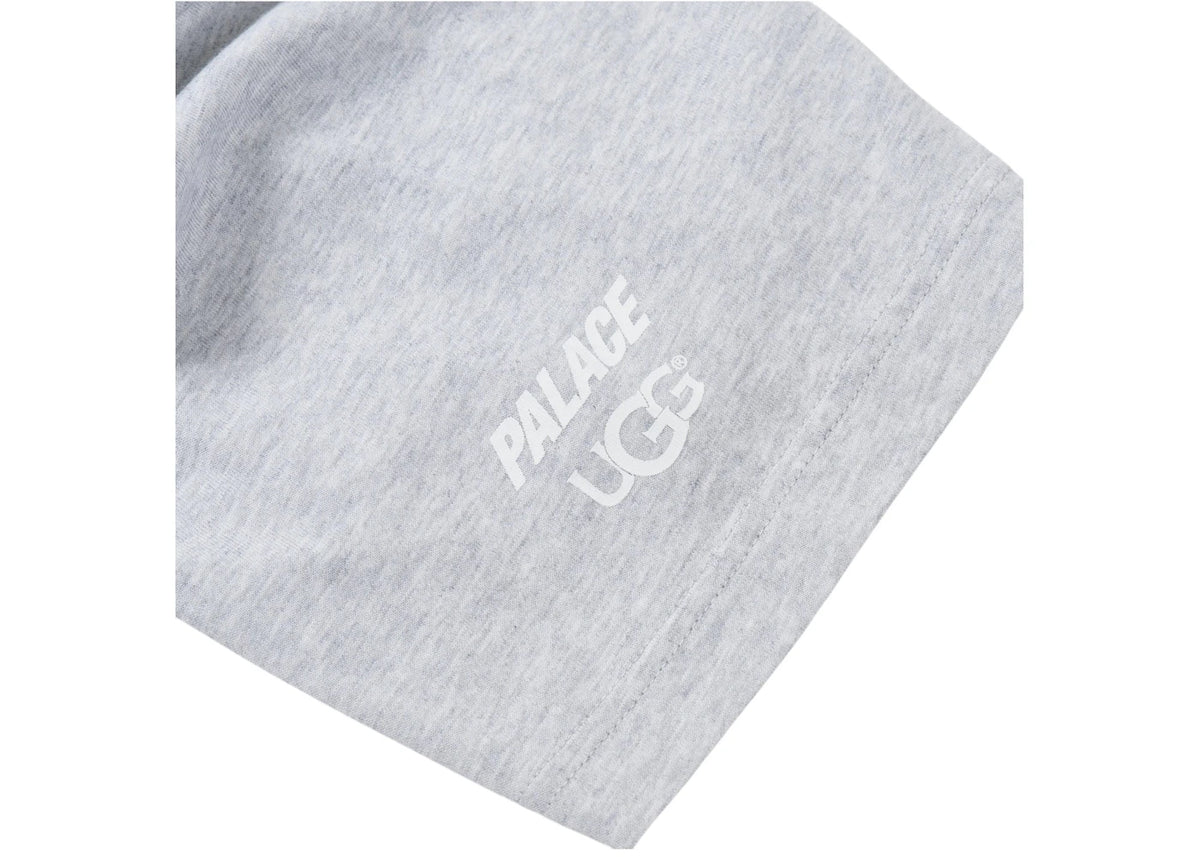 Palace x UGG Looney Tunes T-Shirt Grey Marl - vue secondaire A