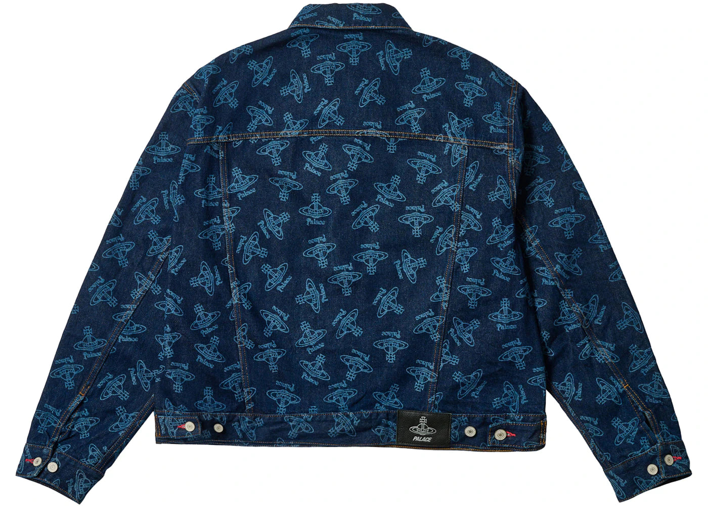 Palace x Vivienne Westwood Denim Jacket Indigo - vue secondaire B
