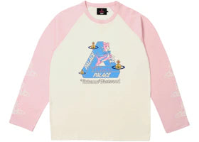 Palace x Vivienne Westwood Raglan Longsleeve White/Pink