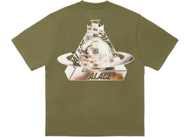 Palace x Vivienne Westwood T-Shirt Olive - vue 360