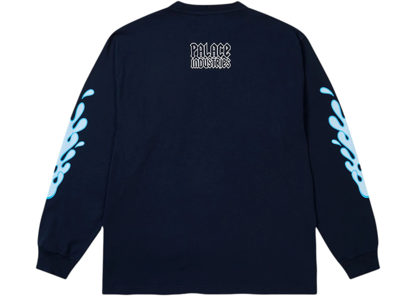 Palace x World Industries L/S T-shirt Navy - vue secondaire B