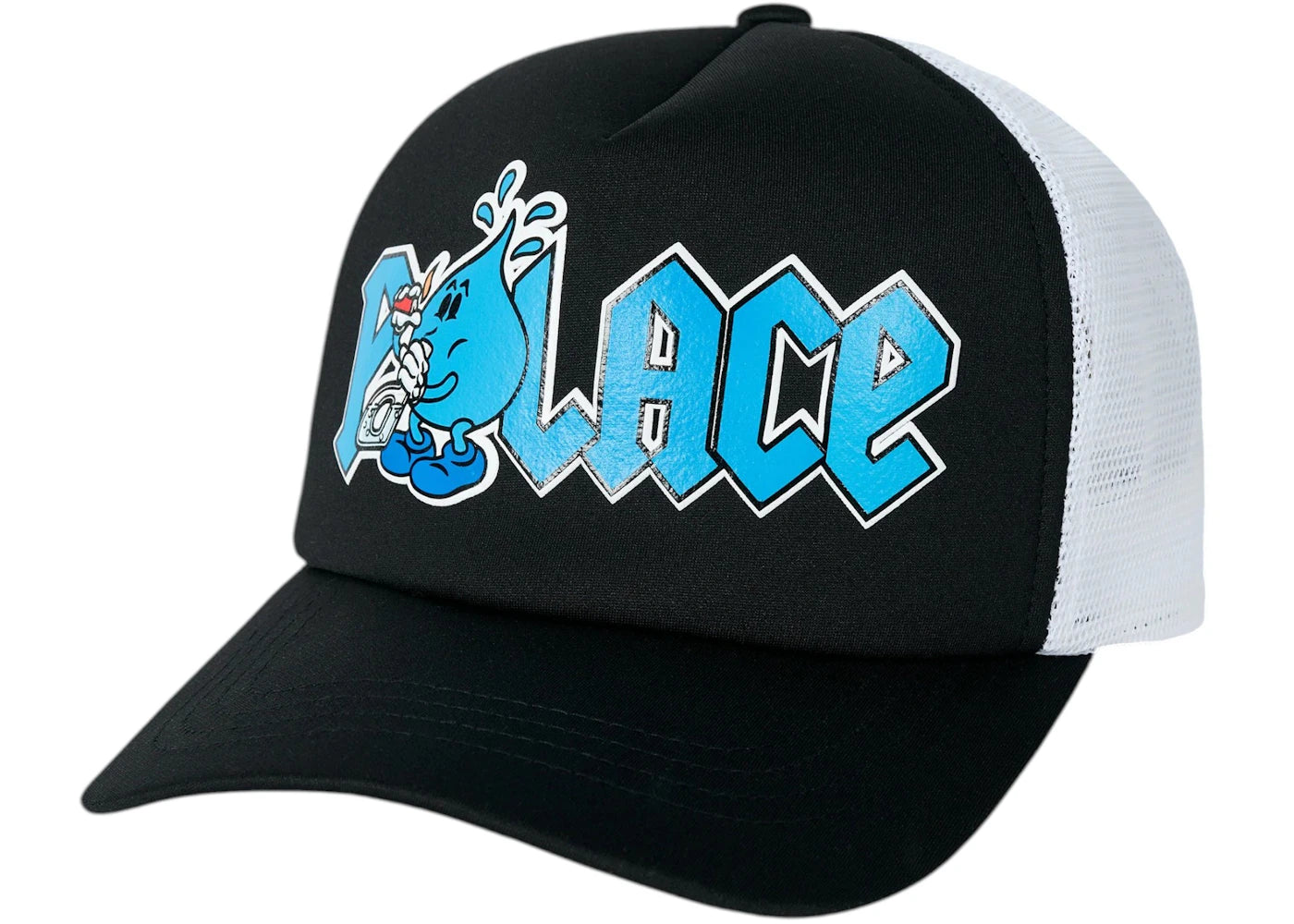 Palace x World Industries Trucker Cap Black - vue secondaire A
