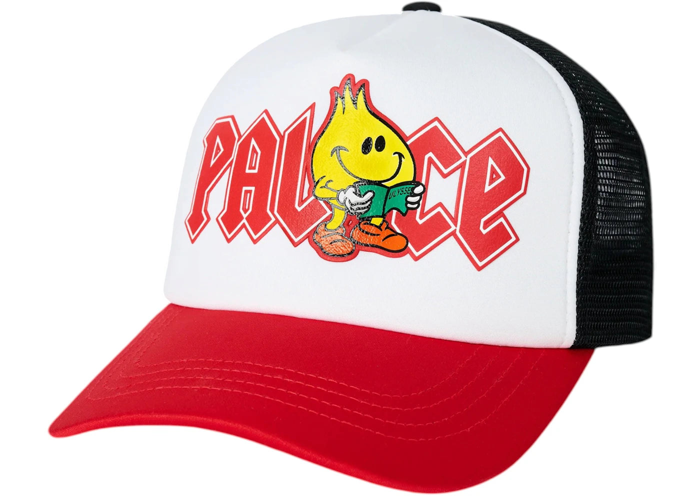 Palace x World Industries Trucker Cap Red - vue secondaire A