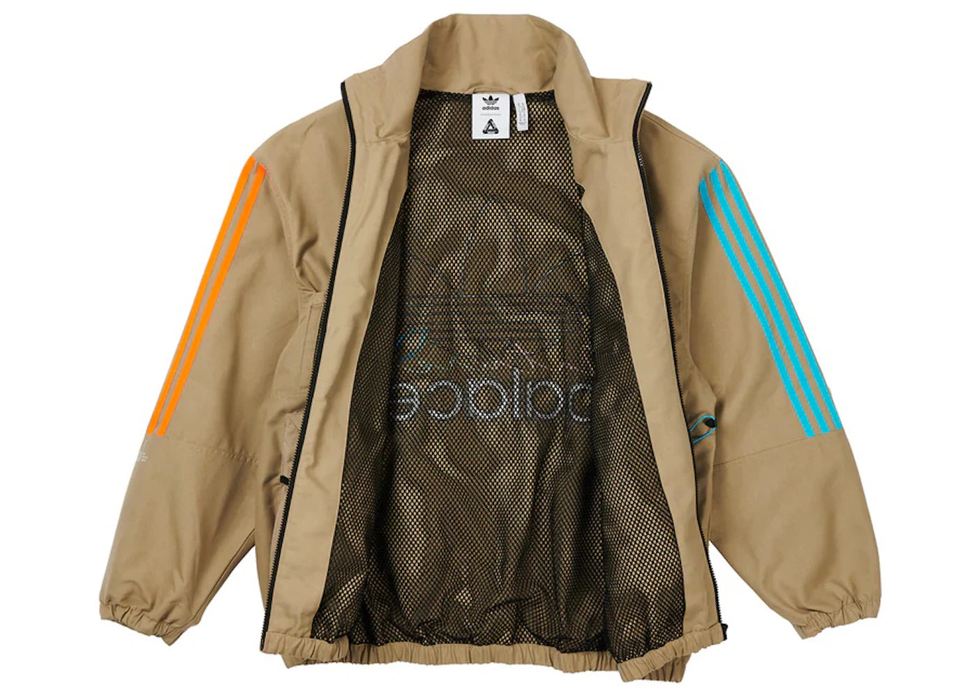 Palace x adidas Nature Track Top Blanch Cargo - vue secondaire B