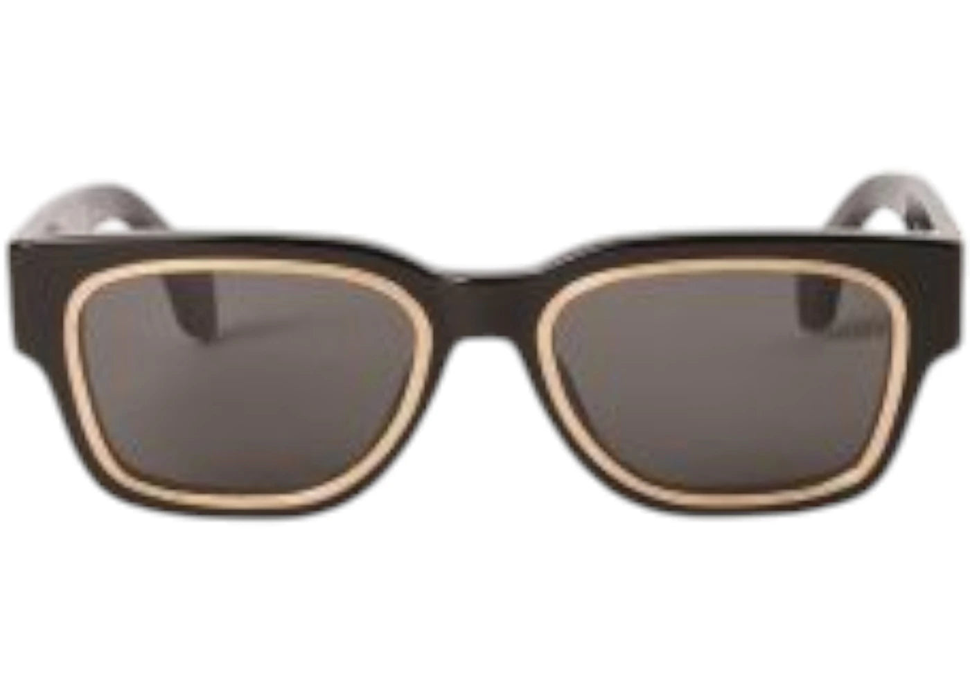 Palm Angels Arcadia Sunglasses Black Dark Grey Arcadia (PERI096F24PLA0011007) - vue secondaire B