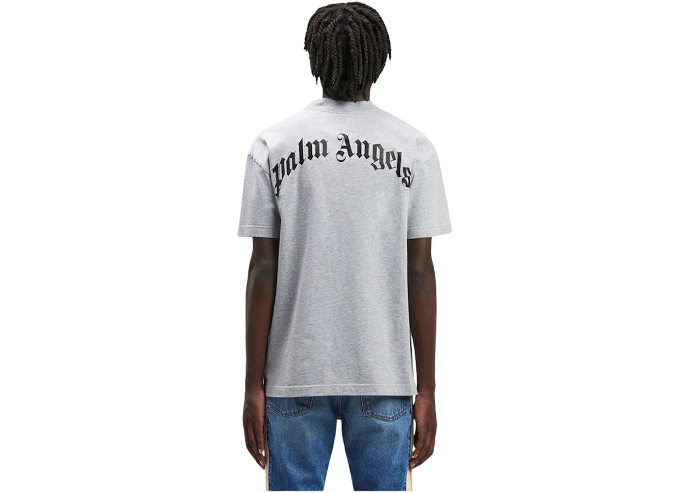 Palm Angels Bear Classic T-Shirt 0860 Melange Grey/Brown - vue secondaire B