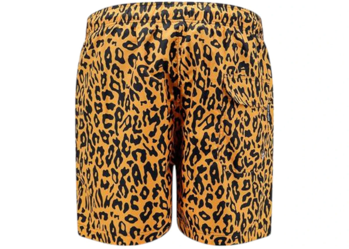 Palm Angels Cheetah Swim Short Orange - vue secondaire B