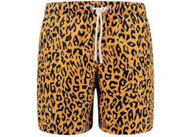 Palm Angels Cheetah Swim Short Orange - vue 360
