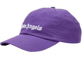 Palm Angels Classic Logo Cap Purple - vue 360