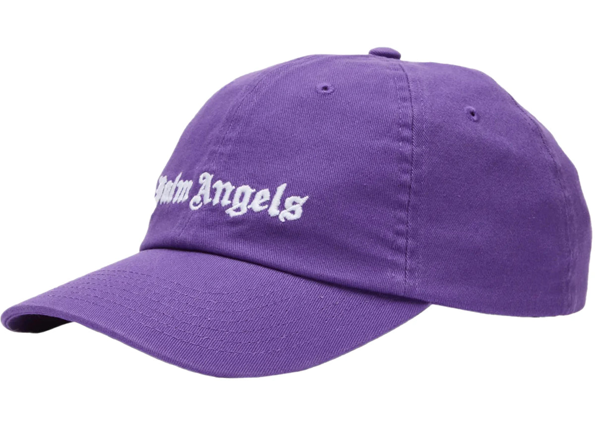 Palm Angels Classic Logo Cap Purple - vue secondaire A