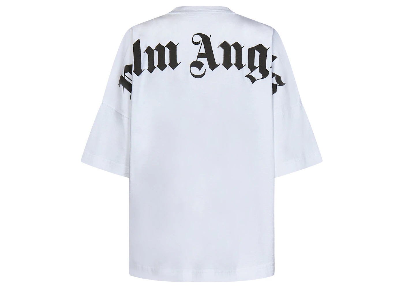 Palm Angels Classic Logo Over S/S T-shirt White/Black - vue secondaire A