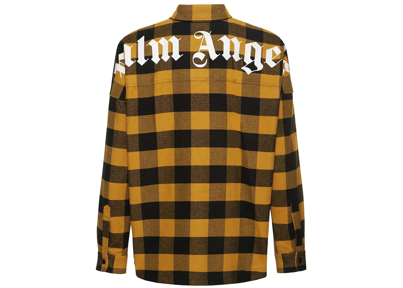 Palm Angels Classic Logo Overshirt Yellow/Black - vue secondaire B