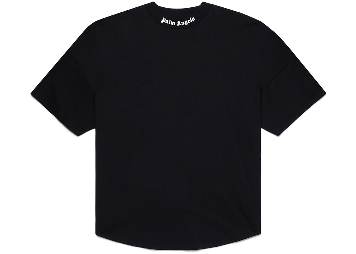 Palm Angels Classic Logo Print T-shirt Black - vue 360