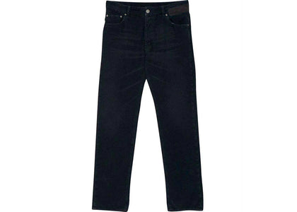 Palm Angels Corduroy Logo Regular 5 Pocket Pants Black - apparel view 2