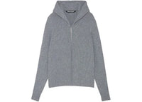 Palm Angels Curved Logo Sweater Grey/White