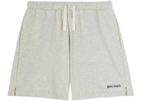 Palm Angels Embroidered-Logo Track Shorts Grey