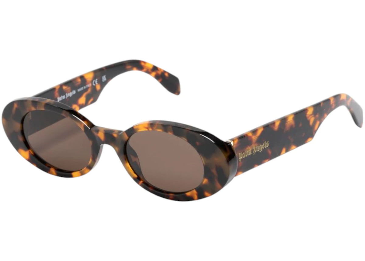 Palm Angels Gilroy Sunglasses Brown - vue 360