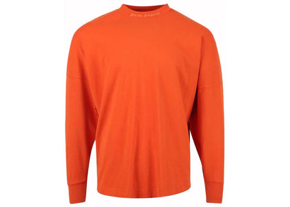 Palm Angels Glitter Classic Logo Over Tee Orange - authentic Palm Angels product