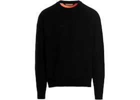 Palm Angels Intarsia Palm Wool Sweater Black/Multi