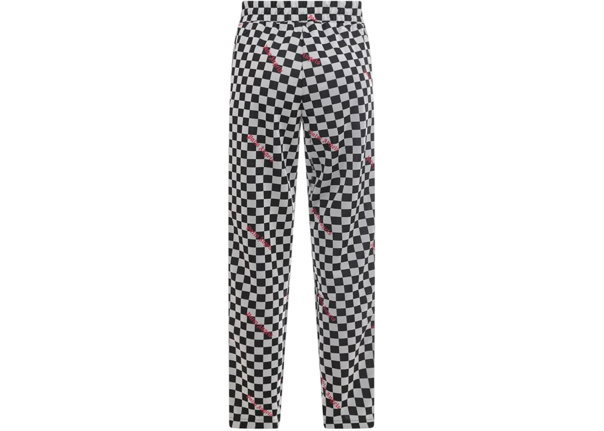 Palm Angels Jordamier Checkered Pants Black/White - vue secondaire B