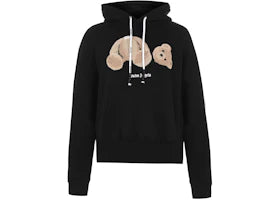 Palm Angels Bear Hoodie Black