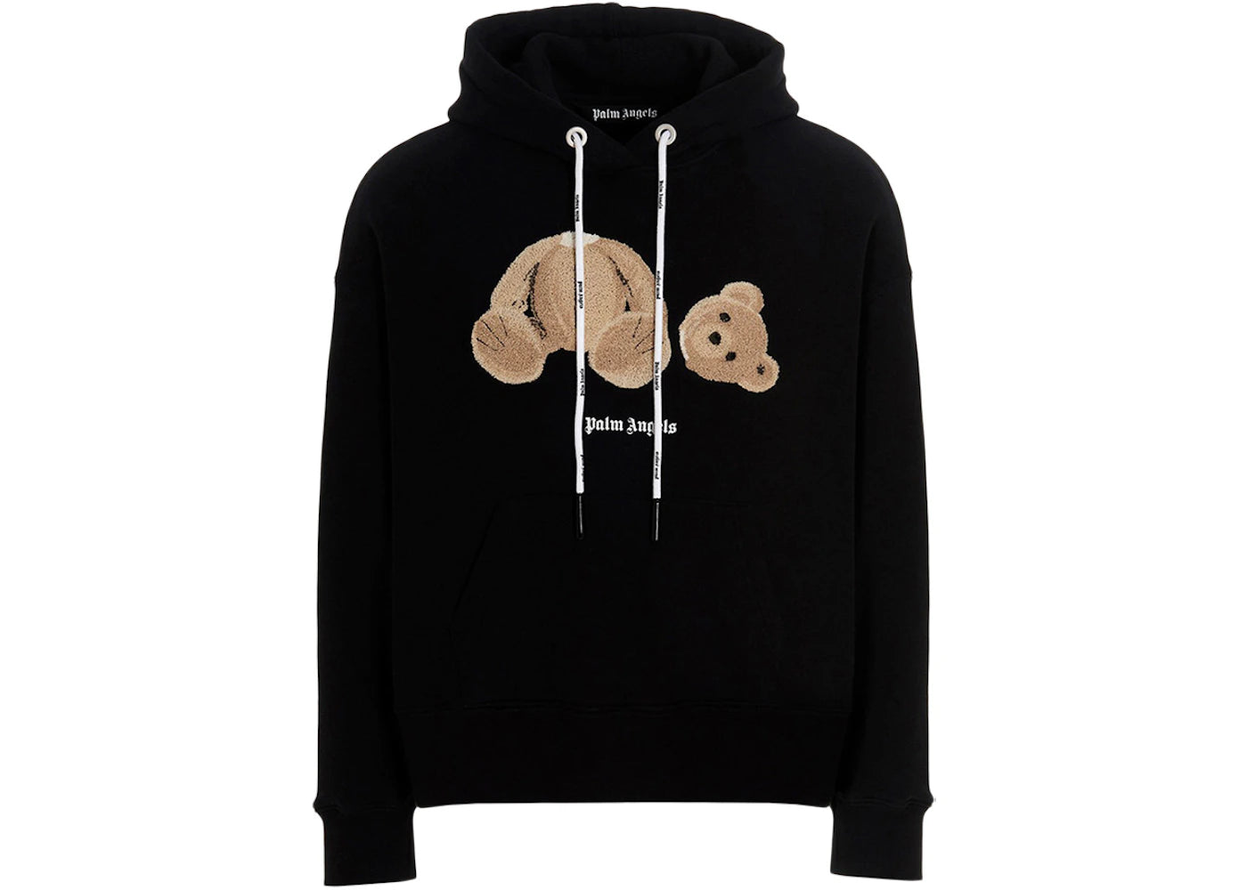 Palm Angels Kill the Bear Popover Hoodie Black Brown SS23 - vue secondaire A