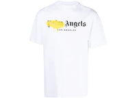 Palm Angels LA Spray Logo T-shirt White