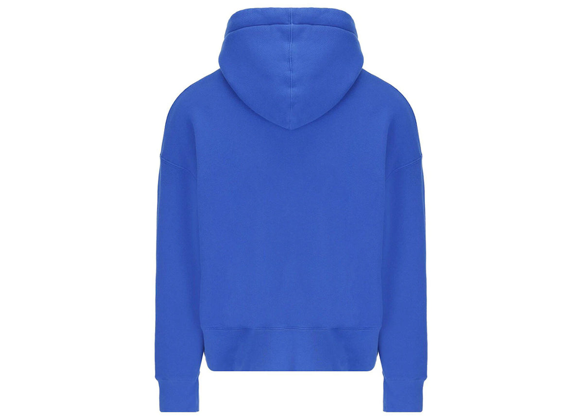 Palm Angels Leopard Kill The Bear Popover Hoodie Blue/Brown - vue secondaire A