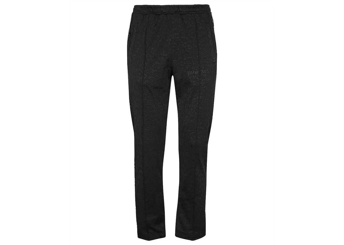 Palm Angels Leopard Track Pants Black - vue secondaire A