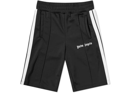 Palm Angels Logo Print Track Shorts Black sneakers - authentic Palm Angels shoes