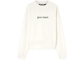 Palm Angels Logo Sweatshirt Off White/Black