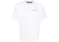 Palm Angels Logo-Tape Cotton T-shirt White