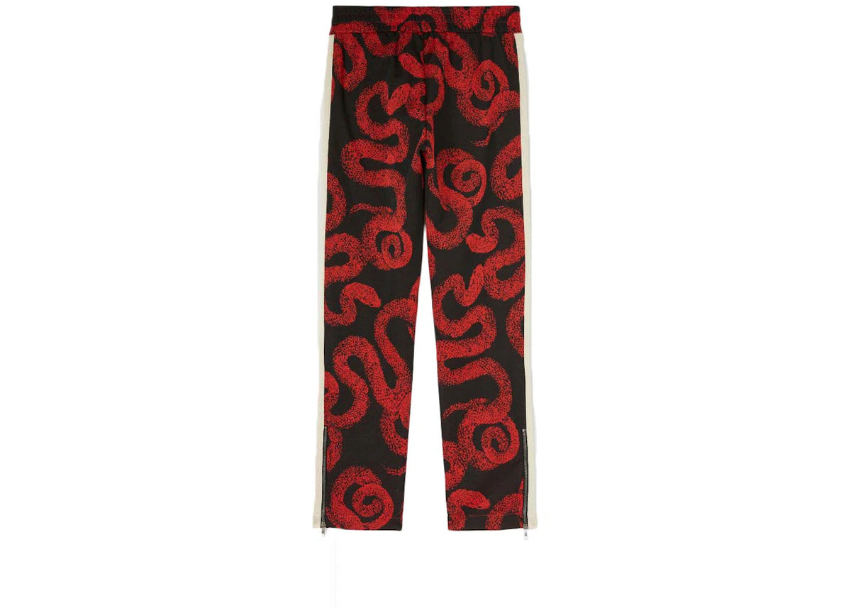 Palm Angels Lunar New Year Snake Track Pants Red/Black - vue secondaire B