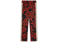 Palm Angels Lunar New Year Snake Track Pants Red/Black