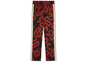Palm Angels Lunar New Year Snake Track Pants Red/Black