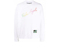 Palm Angels Miami Logo Crewneck White