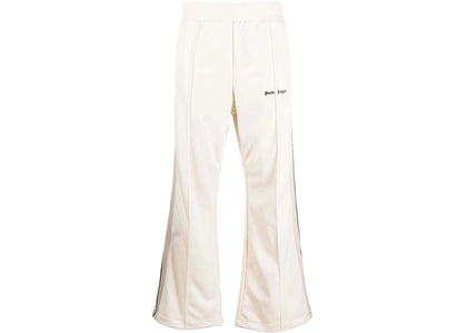 Palm Angels Monogram Flared Track Pants White - apparel view 2