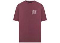 Palm Angels PA Logo T-Shirt Burgundy
