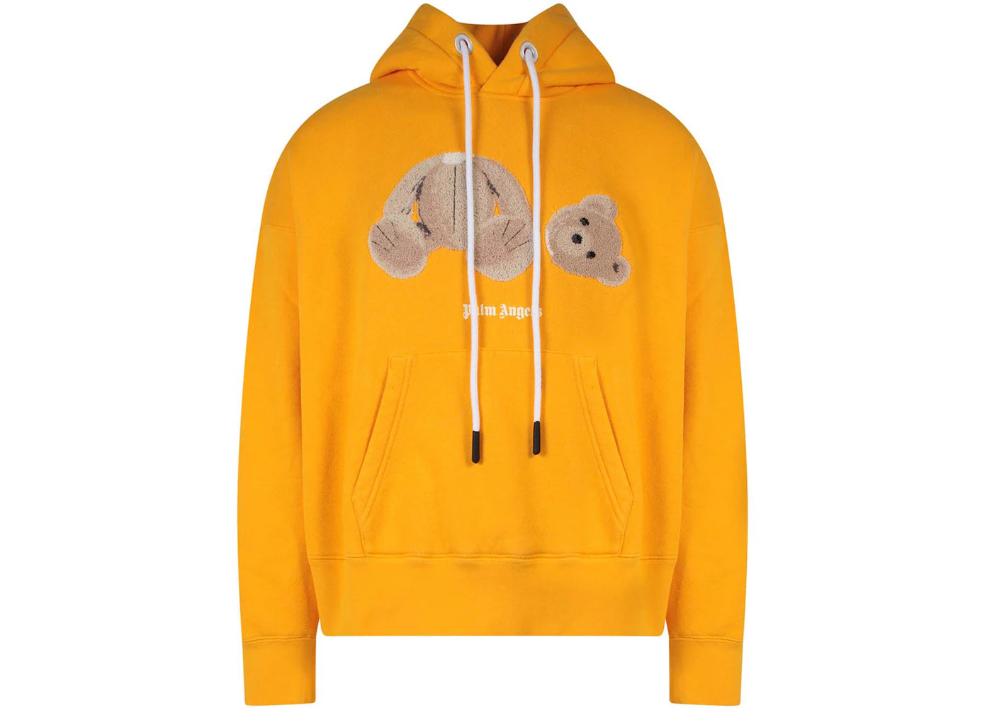 Palm Angels Pa Bear Hoodie Yellow - vue secondaire A