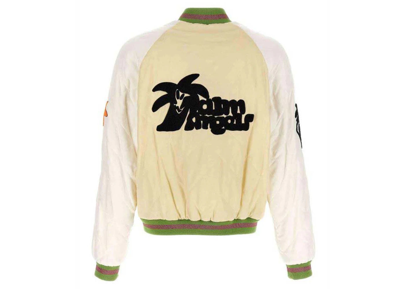 Palm Angels Palmity Quilted Bomber Jacket Multicolor - vue secondaire B